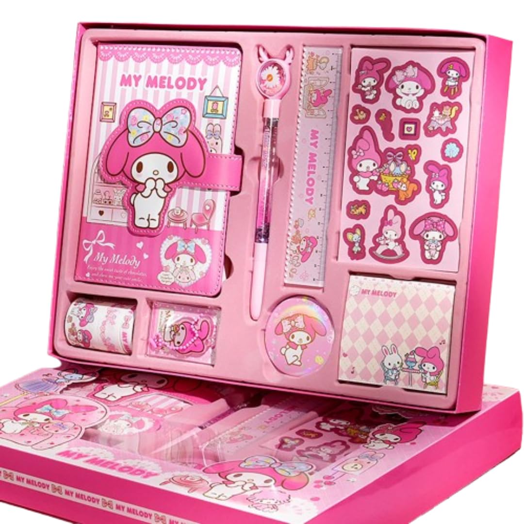 激レア　希少　My Melody システムノート ピンク Amazon | JIACHEN クロミ マイメロディ ノート セット サンリオノート